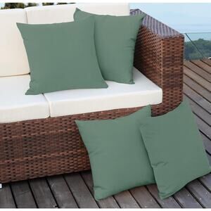 Easy Going Pillow Covers 18x18 Sage Green 2 Pk